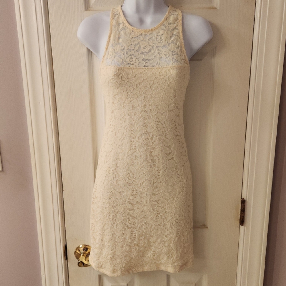 Hollister Lacy Bodycon Mini Dress